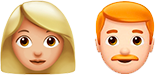 Sara and David emojis